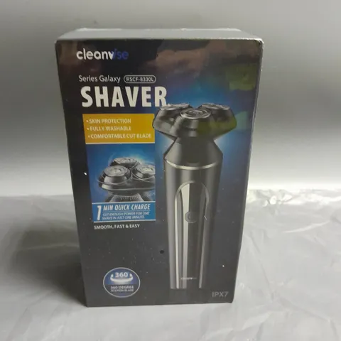 SEALED CLEANWISE SERIES GALAXY SHAVER RSCF-8330L