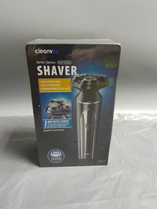 SEALED CLEANWISE SERIES GALAXY SHAVER RSCF-8330L