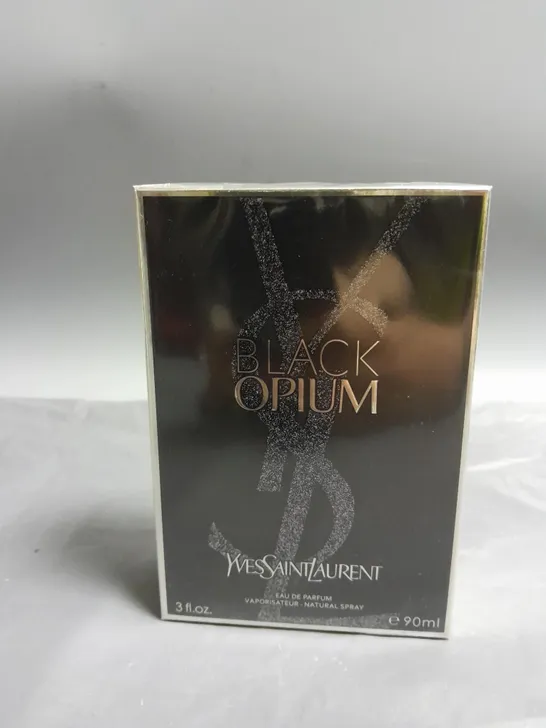 BOXED AND SEALED YVES SAINT LAURENT BLACK OPIUM EAU DE PARFUM 90ML