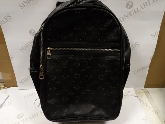 LOUIS VUITTON PARIS ZIP RUCKSACK IN BLACK 