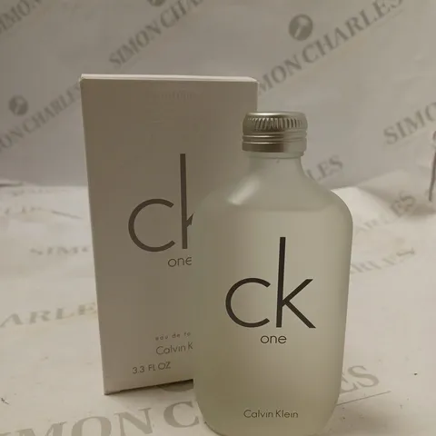 CALVIN KLEIN EAU DE TOILETTE 100ML 