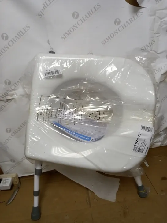 NRS HEALTHCARE TOILET SEAT ADJUSTABLE HEIGHT