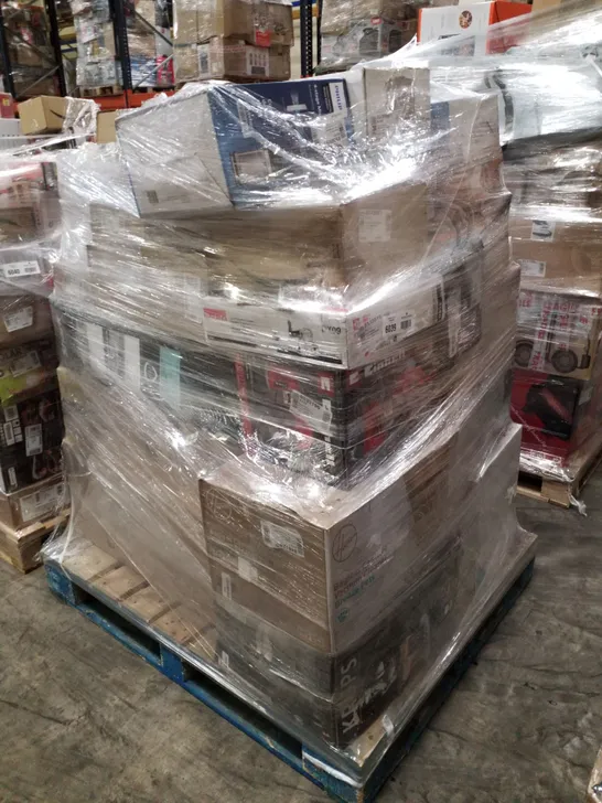 PALLET OF APPROXIMATELY 42 UNPROCESSED RAW RETURN HOUSEHOLD AND ELECTRICAL GOODS TO INCLUDE;