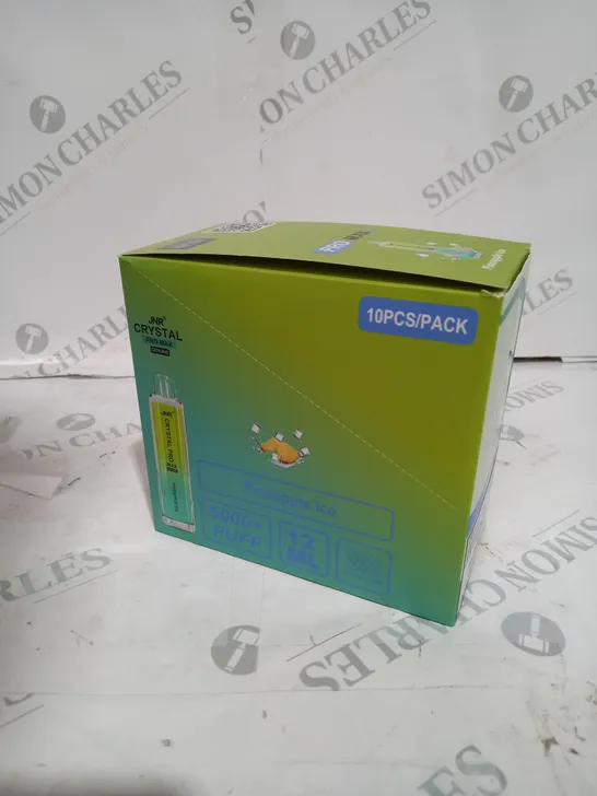 BOX OF 6 JNR PINAPPLE ICE VAPES 20% NICOTINE 