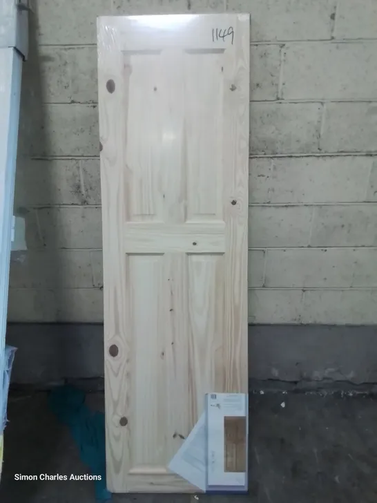 KNOTTY PINE 4 PANEL INTERNAL DOOR 1981 × 610mm