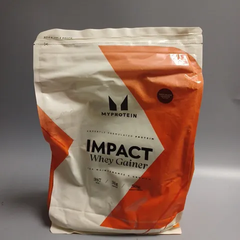 SEALED MYPROTEIN IMPACT WHEY GAINER - CHOCOLATE SMOOTH 2.5KG 
