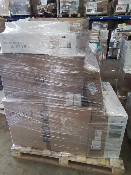 PALLET OF APPROXIMATELY 17 UNPROCESSED RAW RETURN MONITORS TO INCLUDE;