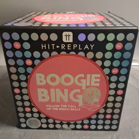 BOXED HIT REPLAY BOOGIE BINGO