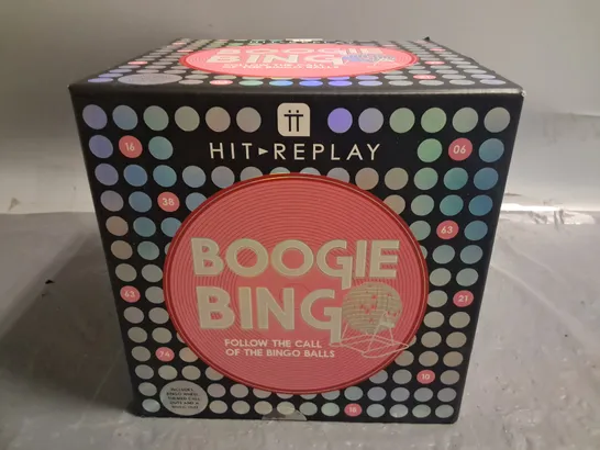 BOXED HIT REPLAY BOOGIE BINGO