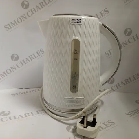 ZANUSSI CORDLESS KETTLE - WHITE 