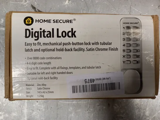 BOXED HOME SECURE DIGITAL LOCK