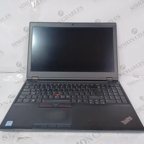 LENOVO P52 THINKPAD LAPTOP IN BLACK