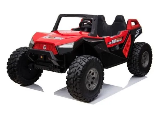 BRAND NEW BOXED 24V CHALLENGER XL RIDE ON KIDS ELECTRIC 4X4 BUGGY RED