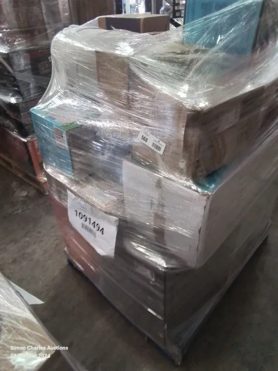 PALLET OF APPROXIMATELY 24 UNPROCESSED RAW RETURN HOUSEHOLD AND ELECTRICAL GOODS TO INCLUDE;