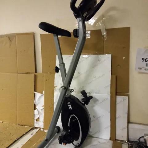 ULTRASPORT FOLDABLE EXERCISE BIKE WITH HAND PULSE SENSORS - COLLECTION ONLY