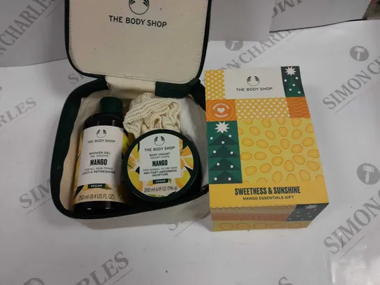 THE BODY SHOP SWEETNESS & SUNSHINE MANGO ESSENTIALS GIFT 