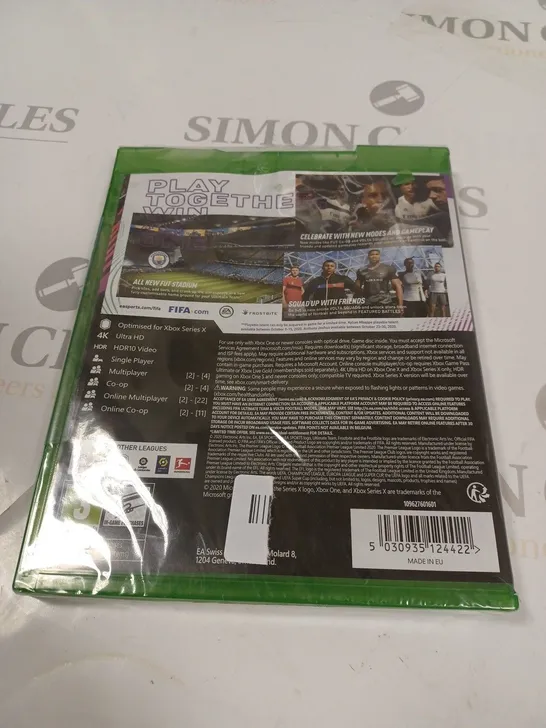 SEALED FIFA 21 FOR XBOX ONE / SERIES X