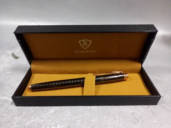 RUCKSTUHL STAINLESS STEEL LUXURY PEN IN GIFT BOX