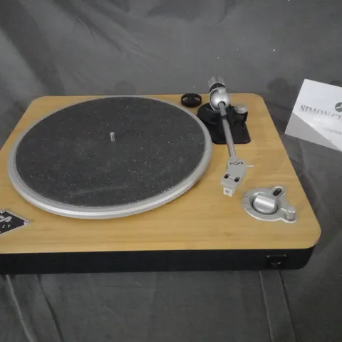 BOXED MARLEY BLUETOOTH TURNTABLE