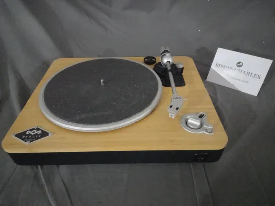 BOXED MARLEY BLUETOOTH TURNTABLE