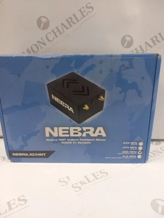 BOXED AND SEALED NEBRA HNT INDOOR HOTSPOT MINER ROCK PI VERSION