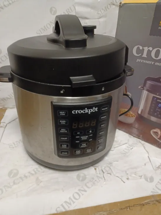 CROCKPOT EXPRESS PRESSURE MULTI COOKER