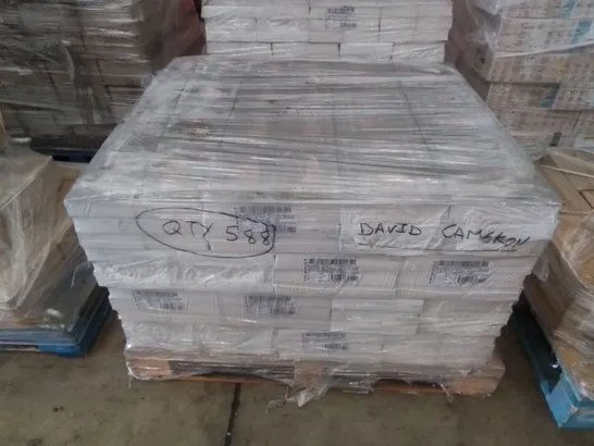 PALLET CONTAINING APPROX. 336 X COPIES OF DAVID CAMERON 'FOR THE RECORD' HARDCOVER BOOKS