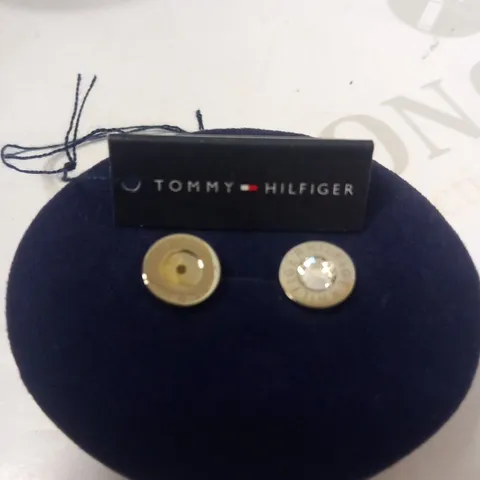 TOMMY HILFIGER LADIES STAINLESS STEEL STUD EARRINGS