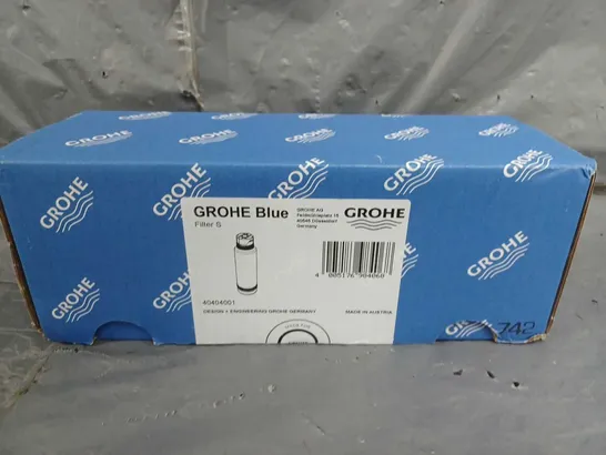 BOXED AND SEALED GROHE BLUE REPLACEMENT FILTER