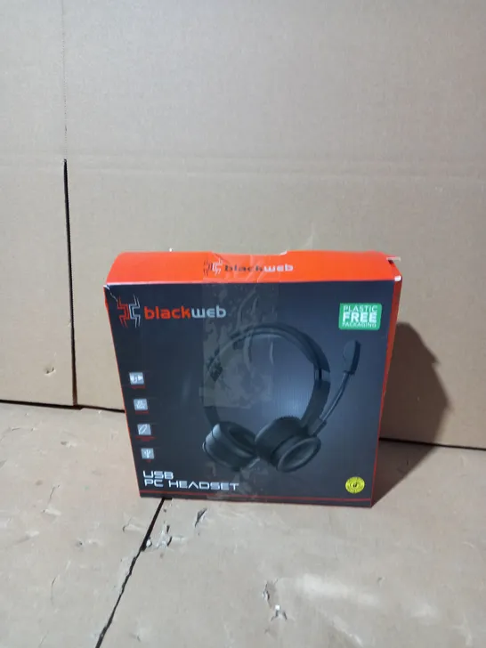 BLACKWEB USB PC HEADSET