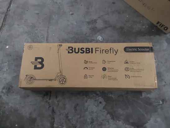 BOXED BUSBI FIREFLY ELECTRIC SCOOTER 