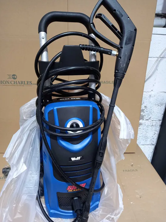 WOLF SUPER BLASTER PRESSURE WASHER BLUE 