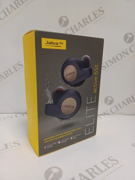 BOXED JABRA ELITE ACTIVE 65T EARBUDS