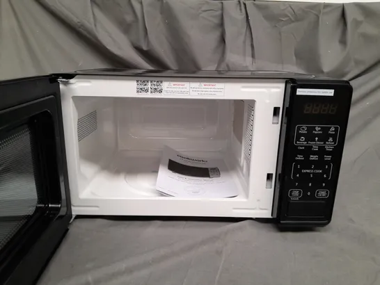 COOKWORKS 700W BLACK MICROWAVE