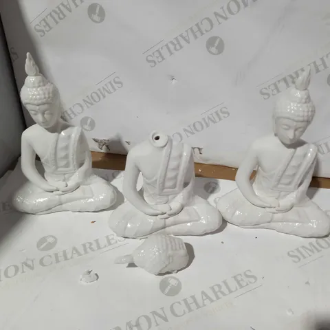 K BY KELLY HOPPEN SET OF 3 SMALL BUDDHAS