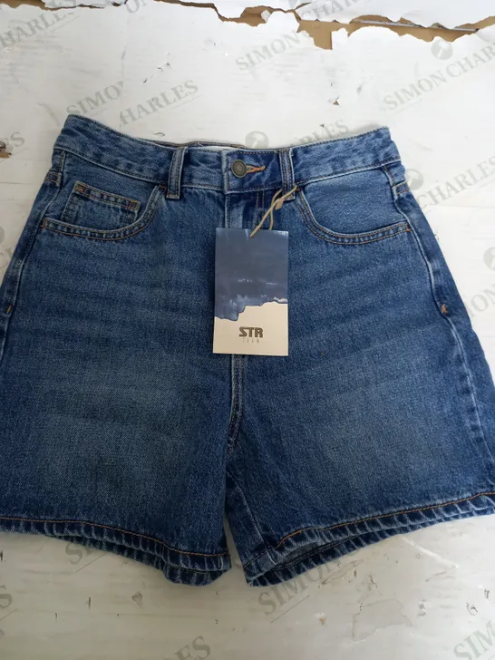 STR TEEN DENIM JORTS - UK 8