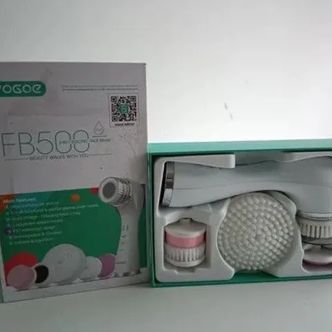 BOXED VOGOE FB500 5-IN-1 ELECTRIC FACE BRUSH