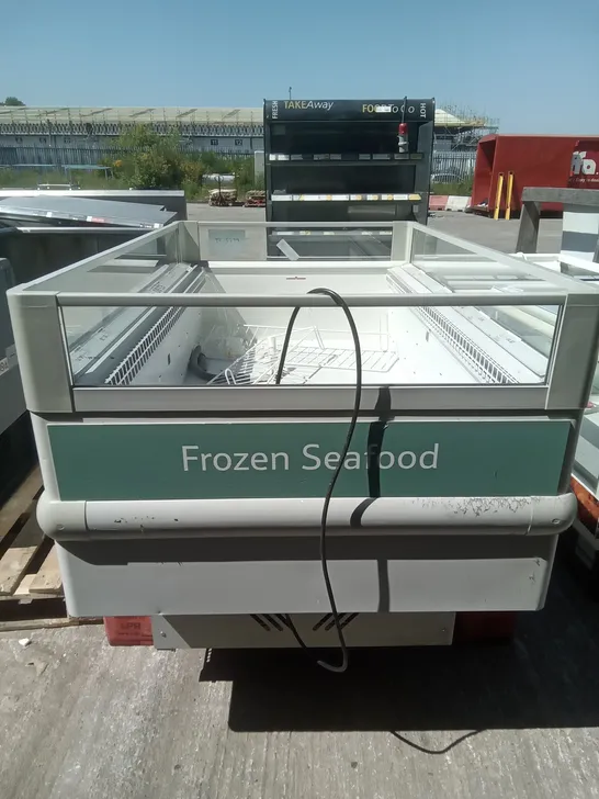 COMMERCIAL LARGE SELF SERVE FREEZER 