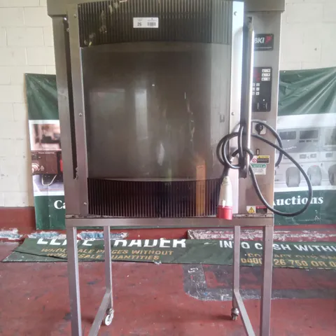 COMMERCIAL BKI SINGLE ROTISSERIE OVEN