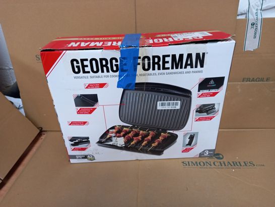 GEORGE FOREMAN FAT REDUCING GRILL