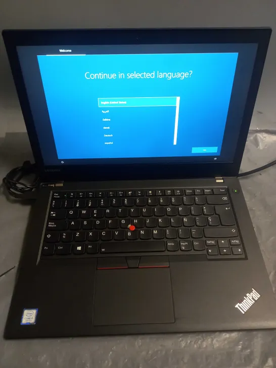 LENOVO THINKPAD I5-7300U 2.6 GHZ 8GB RAM 256GB SSD 1920 X 1080 LAPTOP