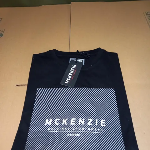 MCKENZIE PALEY T-SHIRT IN BLACK SIZE 13-15 YEARS