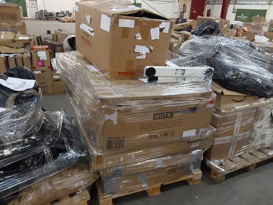 PALLET OF ASSORTED FURNITURE PARTS/CONSUMER PRODUCTS 