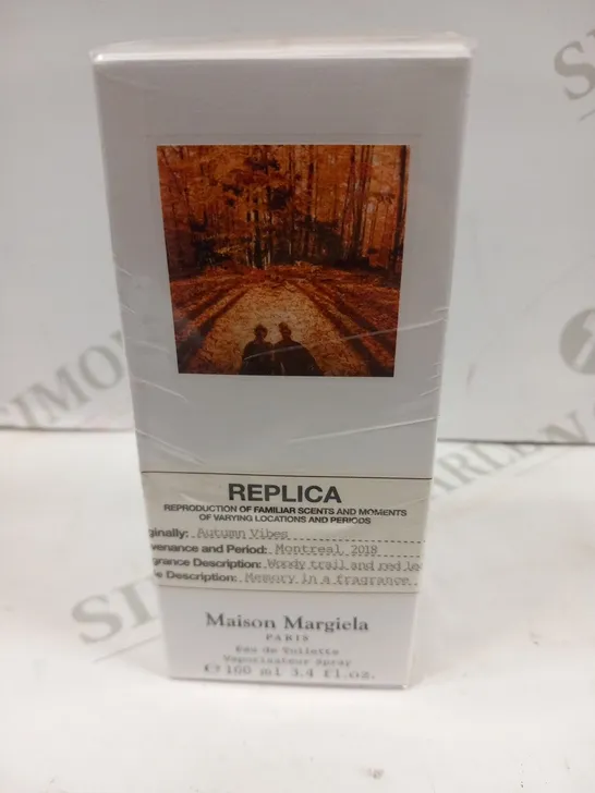 BOXED AND SEALED REPLICA MAISON MARGIELA PARIS EAU DE TOILETTE 100ML