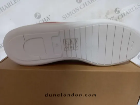 BOXED PAIR OF DUNE LONDON SHOES NAVY