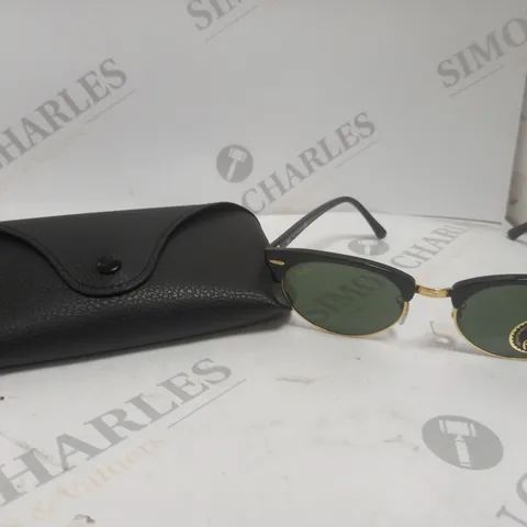 RAY BAN CLUBMASTER OVAL SUNGLASSES 