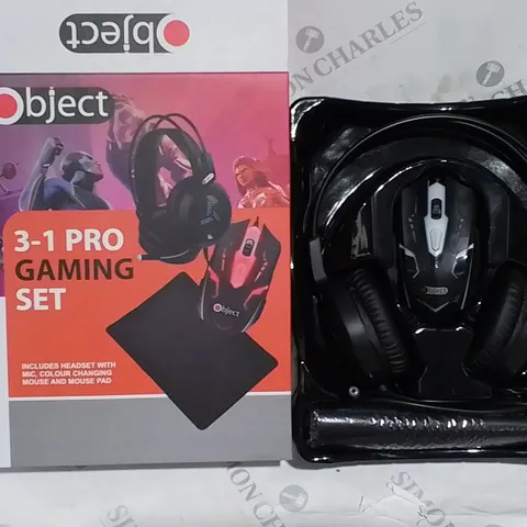 BOXED OBJECT 3 IN 1 PRO GAMING SET