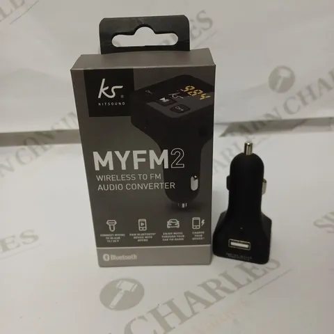 LOT OF APPROX. 18 KITSOUND MYFM2 WIRELESS TO FM AUDIO CONVERTER - KSMYFM2