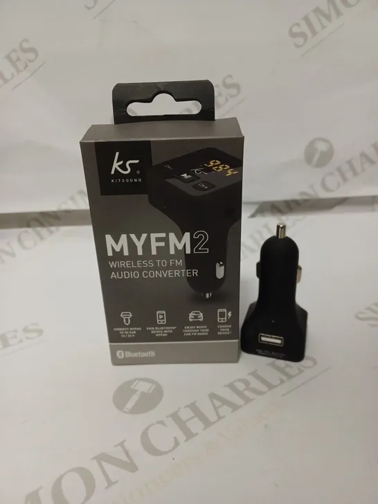 LOT OF APPROX. 18 KITSOUND MYFM2 WIRELESS TO FM AUDIO CONVERTER - KSMYFM2