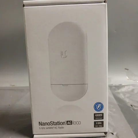 BOXED NANOSTATION AC LOCO 5 GHZ AIRMAZ AC RADIO